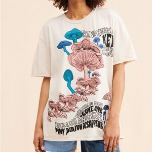 Urban outfitters Project Social Tee Mushroom Tee